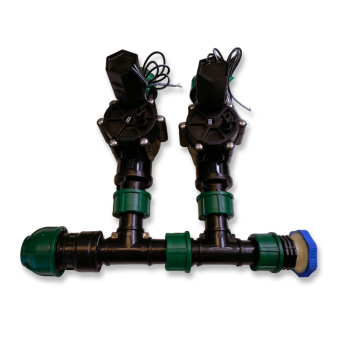 Kolektorius Rain Bird su drenažu 2 zonų