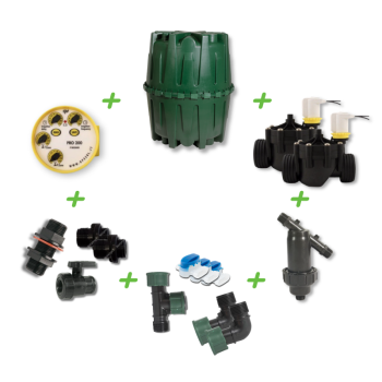 Gravitacinis laistymo rinkinys HERKULES - 2 sekcijos