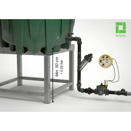 Gravitacinis laistymo rinkinys HERKULES – 1 sekcija