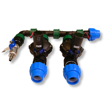 DC Kolektorius GALCON su prapūtimu 2 zonų