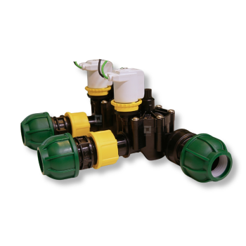 DC Kolektorius RPE su drenažu 2 zonų