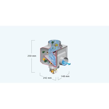 Lietaus vandens surinkimo filtras Regendieb 