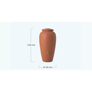 Dekoratyvinė vandens talpa AMFORA 500 L