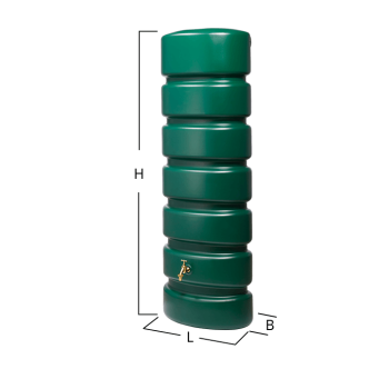 Dekoratyvinė vandens talpa Classico 650 L