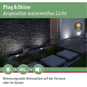 Plug & Shine įleidžiamas šviestuvas Ito 6,1W