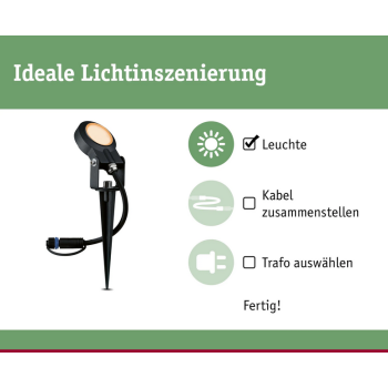Plug & Shine įsmeigiamas šviestuvas Sting 6,3W 