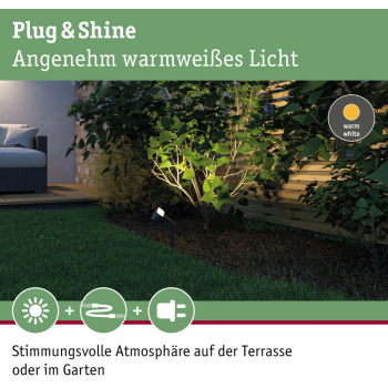 Plug & Shine įsmeigiamas šviestuvas Ito 6W 