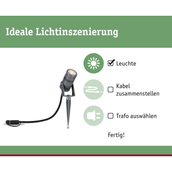 Plug & Shine įsmeigiamas šviestuvas Radon 11W 