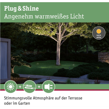 Plug & Shine įsmeigiamas šviestuvas Radon 11W 