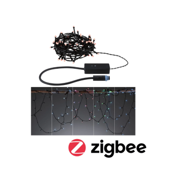 Plug & Shine girlianda Yuna RGB 7,4m 3W