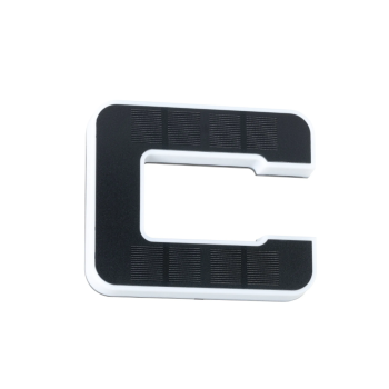 LED namo numerio šviestuvas raidė C