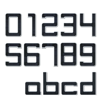 LED namo numerio šviestuvas skaičius 4