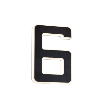 LED namo numerio šviestuvas skaičius 6