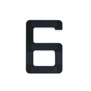 LED namo numerio šviestuvas skaičius 6