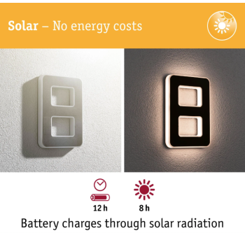 LED namo numerio šviestuvas skaičius 8