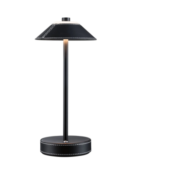 Akumuliatorinis šviestuvas Pellini juodos spalvos, 330x150mm