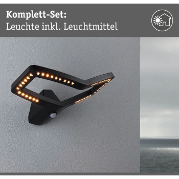 Sieninis lauko šviestuvas Alara 10W draugiškas vabzdžiams