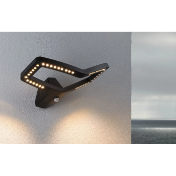 Sieninis lauko šviestuvas Alara 10W su judesio davikliu