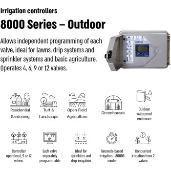 Laistymo valdiklis Galcon DC 12 zonų