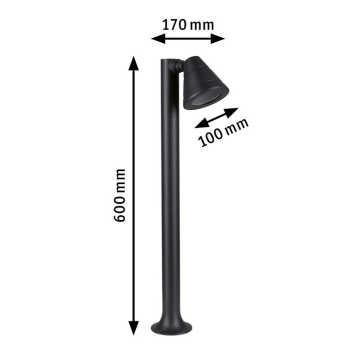 Pastatomas šviestuvas Trian 35W