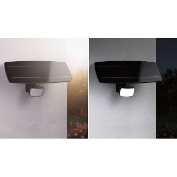 Sieninis šviestuvas Flotas išmanus su saulės baterija