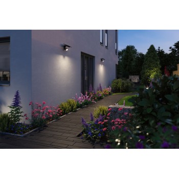 Sieninis šviestuvas Flotas išmanus su saulės baterija