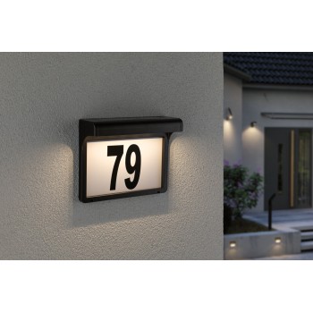 LED namo numeris Dayton II su saulės baterija