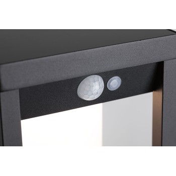 Sieninis šviestuvas Marisol su saulės baterija ir judesio davikliu, 270x180 mm