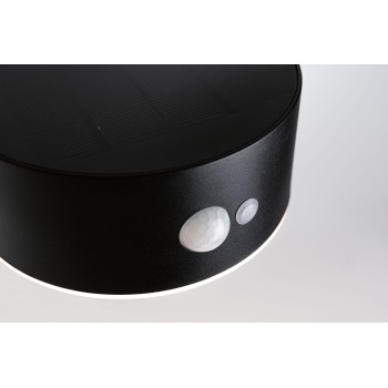 Sieninis šviestuvas Eileen su saulės baterija, judesio davikliu ir draugiškas vabzdžiams