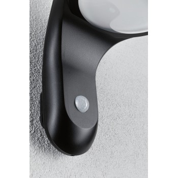 Sieninis šviestuvas Diskola 3,5W su saulės baterija ir judesio davikliu