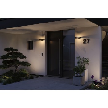 Sieninis šviestuvas Anela 12,5W su judesio davikliu