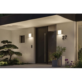 Sieninis šviestuvas Azalena 8,5W, baltos spalvos