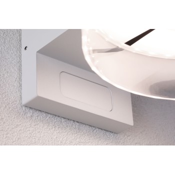 Sieninis šviestuvas 8W, baltos spalvos