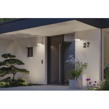 Sieninis šviestuvas 8W, baltos spalvos